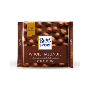 Ritter Sport Whole Hazelnut 100g x 10