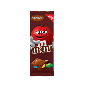 M&Ms Chocolate Block 165g x 16