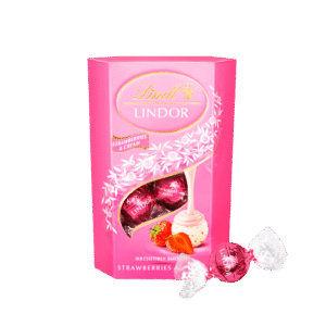 Lindor Cornet Strawberries & Cream 200g x 8