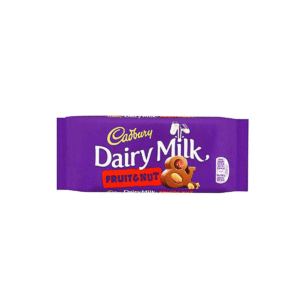 Cadbury Dairy Milk Fruit & Nut 180g x 14