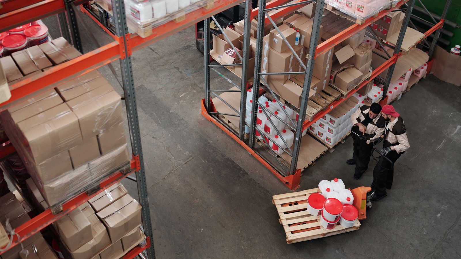 Warehouse inventory inspection